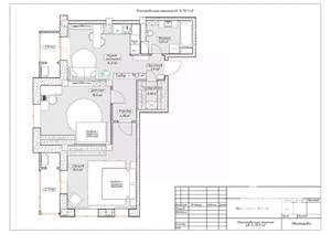 2-к квартира, сданный дом, 70м2, 8/18 этаж