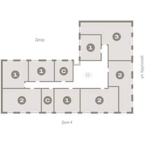 3-к квартира, вторичка, 87м2, 5/9 этаж