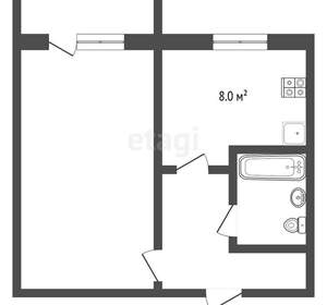 1-к квартира, вторичка, 37м2, 6/10 этаж