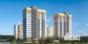 3-к квартира, строящийся дом, 69м2, 14/16 этаж