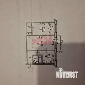 2-к квартира, вторичка, 46м2, 3/5 этаж