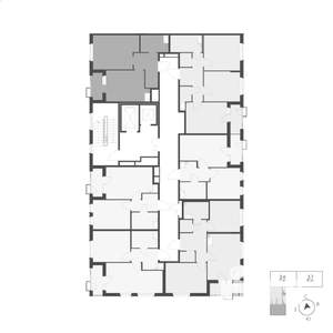 1-к квартира, вторичка, 42м2, 10/11 этаж