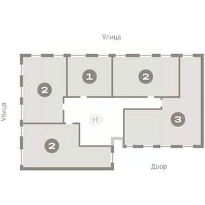 3-к квартира, вторичка, 95м2, 8/9 этаж