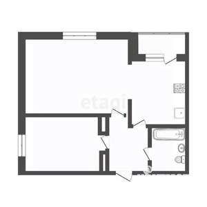 1-к квартира, вторичка, 42м2, 13/15 этаж