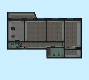 3-к квартира, вторичка, 87м2, 5/17 этаж