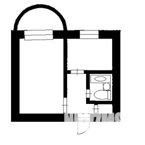 1-к квартира, вторичка, 41м2, 5/6 этаж