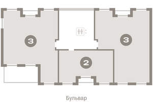 3-к квартира, вторичка, 103м2, 8/16 этаж