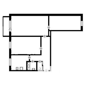 3-к квартира, вторичка, 59м2, 3/5 этаж