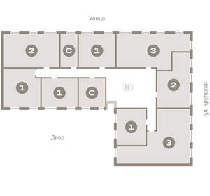 3-к квартира, вторичка, 87м2, 5/9 этаж