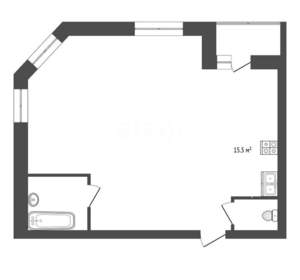 2-к квартира, вторичка, 56м2, 10/10 этаж