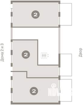 2-к квартира, вторичка, 101м2, 1/9 этаж