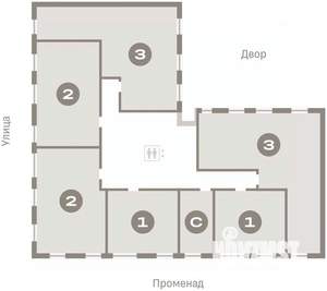 3-к квартира, вторичка, 69м2, 4/17 этаж
