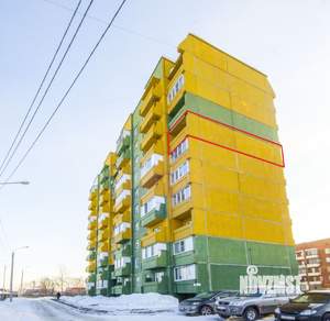 3-к квартира, вторичка, 57м2, 7/10 этаж