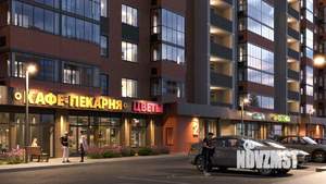 2-к квартира, строящийся дом, 55м2, 14/15 этаж