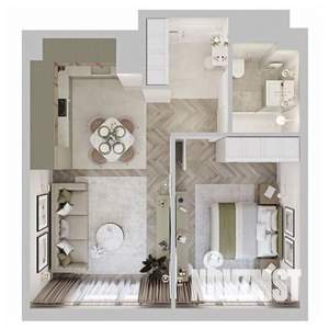 1-к квартира, вторичка, 42м2, 3/13 этаж