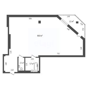 3-к квартира, вторичка, 96м2, 11/14 этаж