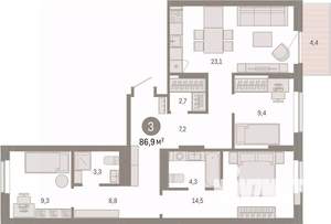Фото квартиры на продажу (3)