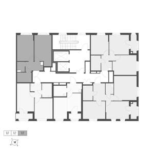 1-к квартира, вторичка, 41м2, 5/11 этаж