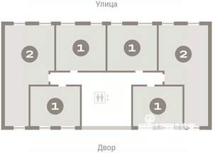 1-к квартира, вторичка, 42м2, 2/17 этаж