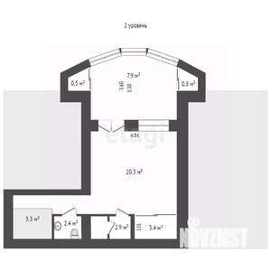 4-к квартира, вторичка, 135м2, 7/7 этаж