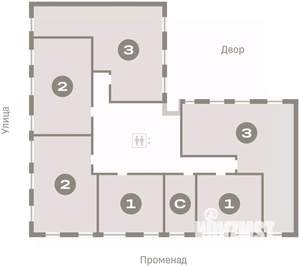 1-к квартира, вторичка, 42м2, 7/17 этаж
