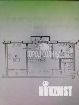 2-к квартира, вторичка, 43м2, 5/5 этаж