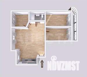 3-к квартира, вторичка, 71м2, 7/9 этаж