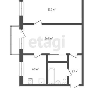 2-к квартира, вторичка, 45м2, 4/5 этаж