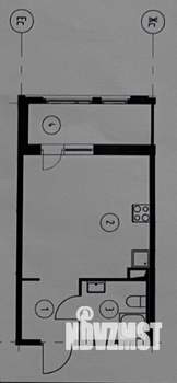 Студия квартира, вторичка, 26м2, 2/7 этаж