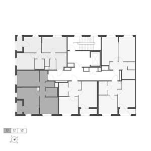 2-к квартира, вторичка, 56м2, 3/4 этаж