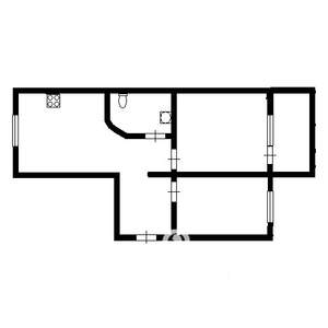 2-к квартира, вторичка, 70м2, 2/6 этаж