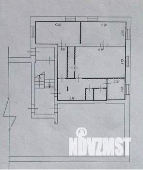 3-к квартира, вторичка, 78м2, 1/2 этаж