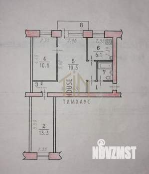 3-к квартира, вторичка, 57м2, 3/5 этаж