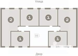1-к квартира, вторичка, 42м2, 5/17 этаж