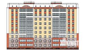 3-к квартира, строящийся дом, 71м2, 6/16 этаж