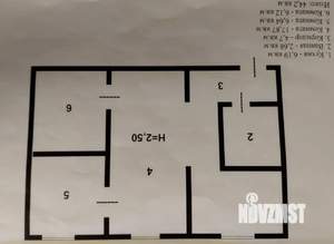 2-к квартира, вторичка, 44м2, 2/5 этаж