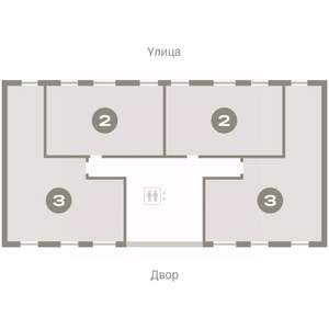 3-к квартира, вторичка, 127м2, 7/9 этаж