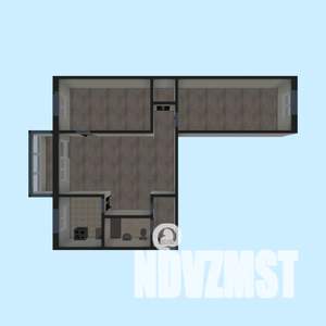 3-к квартира, вторичка, 60м2, 2/5 этаж