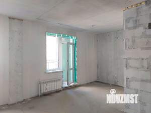 1-к квартира, строящийся дом, 41м2, 2/9 этаж