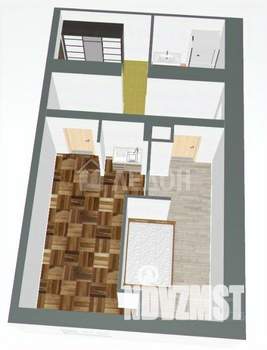 1-к квартира, вторичка, 49м2, 3/9 этаж