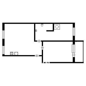 2-к квартира, вторичка, 61м2, 1/6 этаж