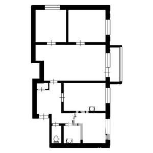 4-к квартира, вторичка, 58м2, 2/5 этаж