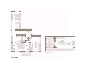 3-к квартира, вторичка, 127м2, 7/9 этаж