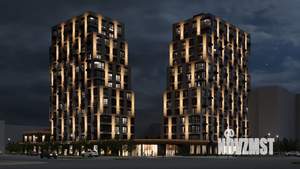 2-к квартира, строящийся дом, 66м2, 4/15 этаж