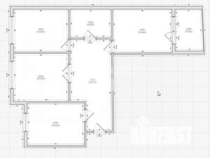 3-к квартира, вторичка, 65м2, 5/10 этаж