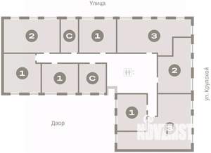 2-к квартира, вторичка, 60м2, 7/9 этаж