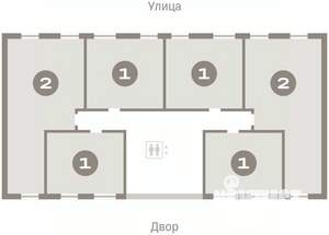 1-к квартира, вторичка, 42м2, 3/17 этаж