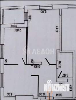 2-к квартира, вторичка, 59м2, 15/19 этаж