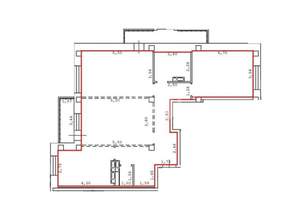 3-к квартира, вторичка, 91м2, 7/16 этаж
