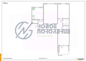 3-к квартира, вторичка, 63м2, 7/10 этаж